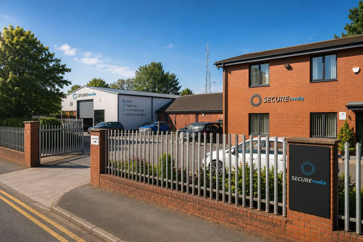 Secure Media premises at Karah House, Hull — offices and secure print and ticketing production facility